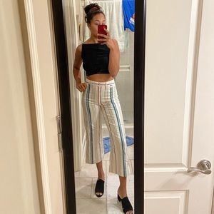 Madewell - striped flare pants